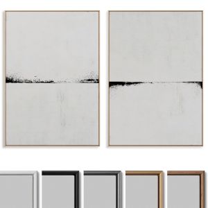 Abstract Painting Frame Set  206