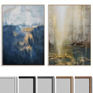 Abstract Painting Frame Set  217