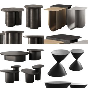 4 in 1 coffee tables kit vol.1 with 33% off (4 models for the price of 2,66 models)