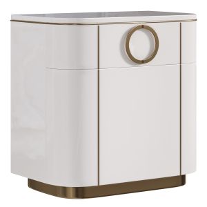 Maddalena One Door Nightstand Console By Luxdeco C