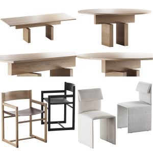 4 in 1 dinning furniture kit vol.2 with 33% off (4 models for the price of 2,66 models)