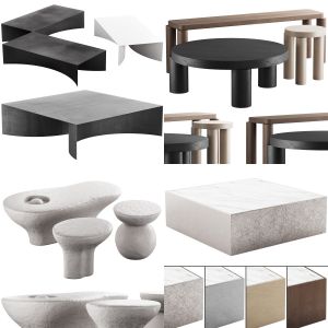 4 in 1 coffee tables kit vol.3 with 33% off (4 models for the price of 2,66 models)