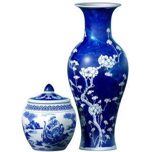 Chinese Traditional Decorative Porcelain Vase Urn