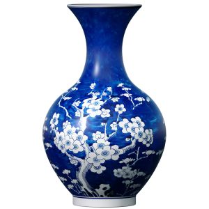 Chinese Decorative Ceramic Vase Flowerpot Urn Bott