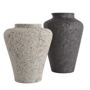 Poe Volcanic Glaze Vases