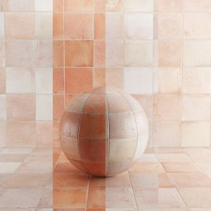 Terracotta Tiles Salir 4k Pbr Seamless