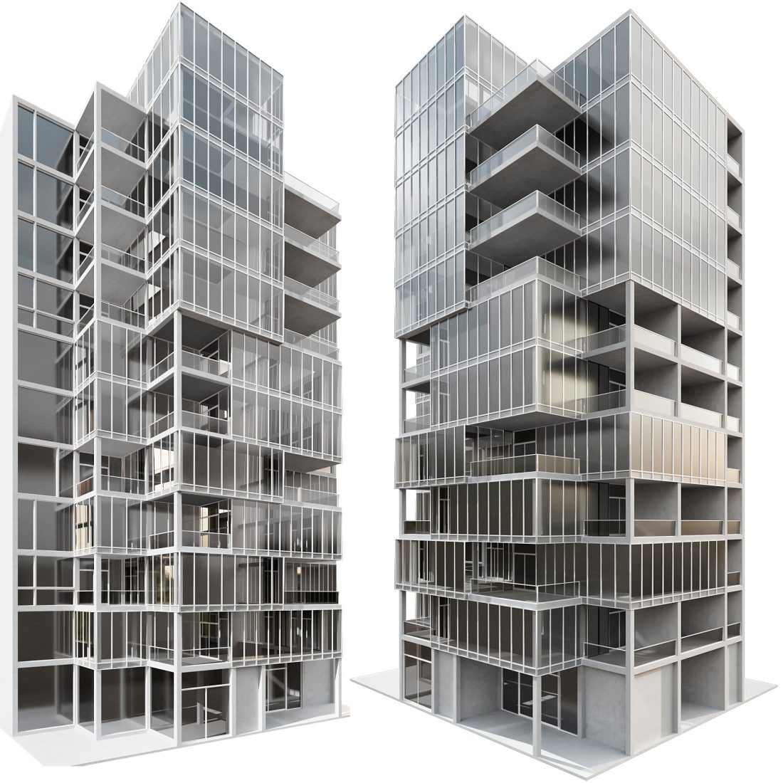 Tower Rendr Tower No93 3D Model for VRay, Corona | CGMood