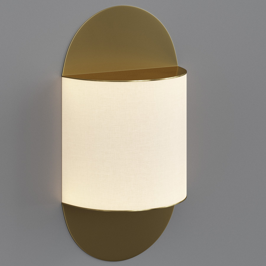 Pilolo Brass Wall Lamp 3D Model for Corona | CGMood