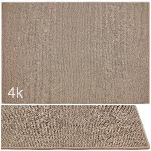 Carpet Set 2211 - Jute Rug Taupe / 4k 3D Model for Corona | CGMood