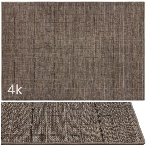 Carpet Set 2207 - Jute Rug / 4k 3D Model for Corona | CGMood