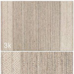 Carpet Set 80 - Boho Plain Wool Rug/ 3k 3D Model for Corona | CGMood