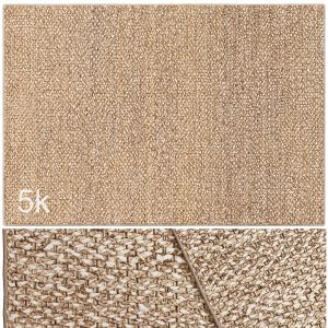 Carpet Set 65 - Braided Jute / 5k 3D Model for Corona | CGMood
