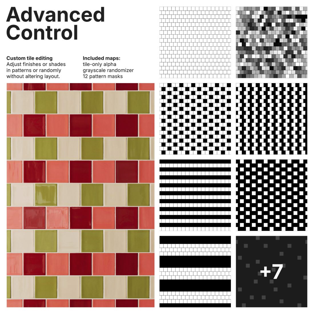 Style Tile Examples Using 4px System Square Tile 4x4