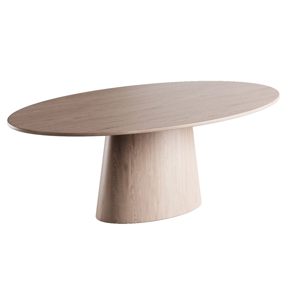 Oval Dining Table 3D Model for Corona | CGMood