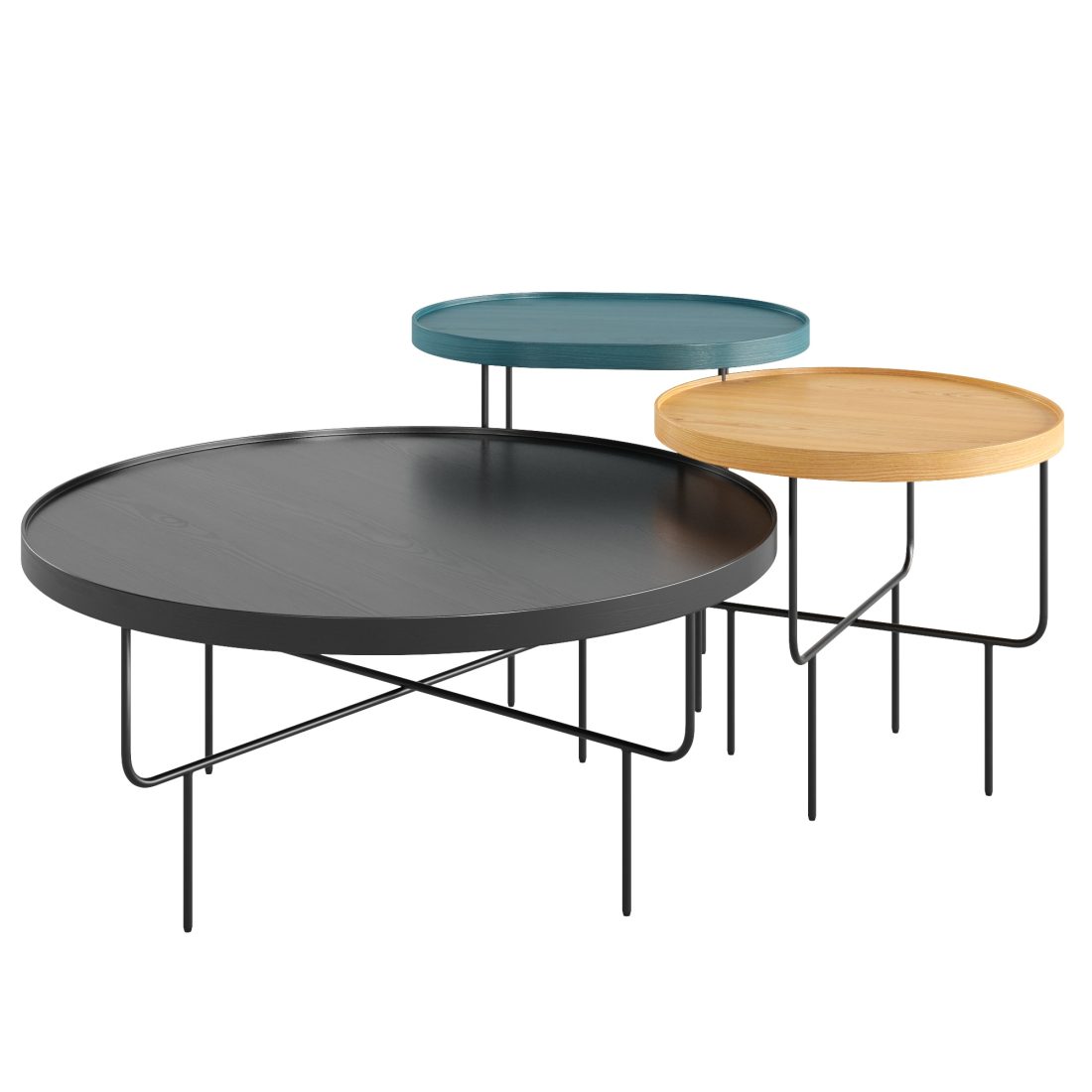 Roundhouse Coffee Table 3D Model for VRay, Corona | CGMood