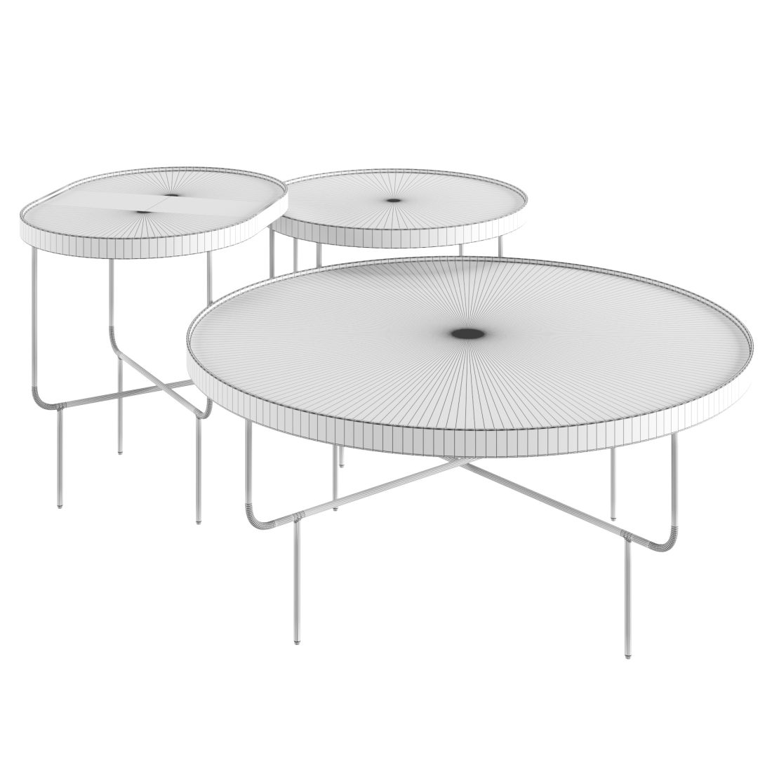 Roundhouse Coffee Table 3D Model for VRay, Corona | CGMood