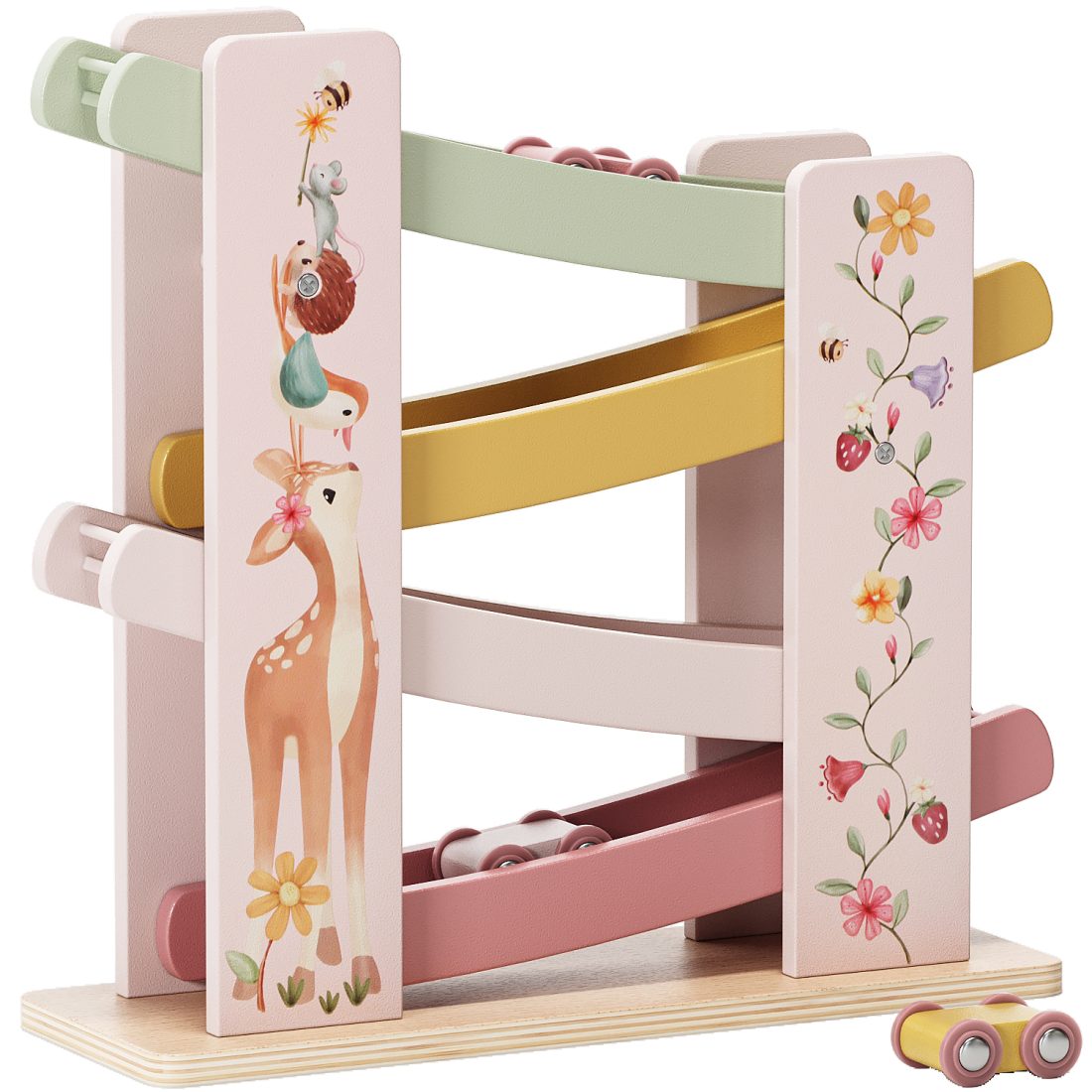 3d Model Train Set Ramp Little Dutch Stacking Train And Ramp Racer Fairy 3D Model for VRay ...