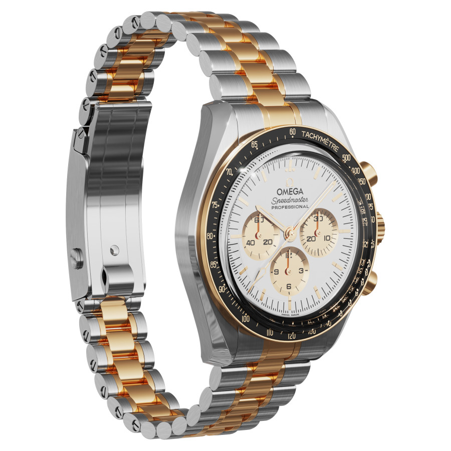 Omega Speedmaster Moonwatch Professional Moonshine 3D Model for