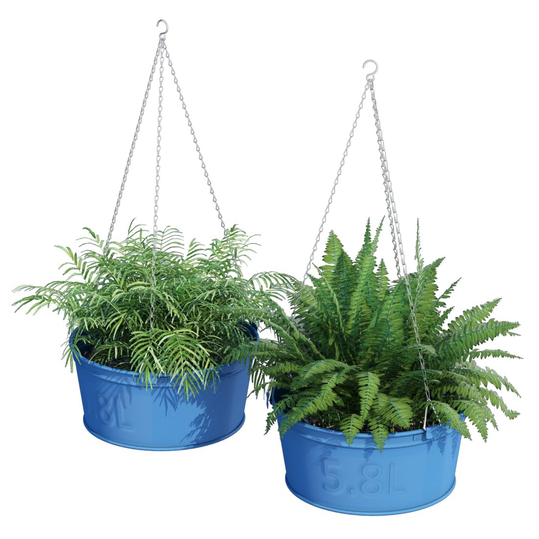 Akerbar hanging planter 3d model for corona