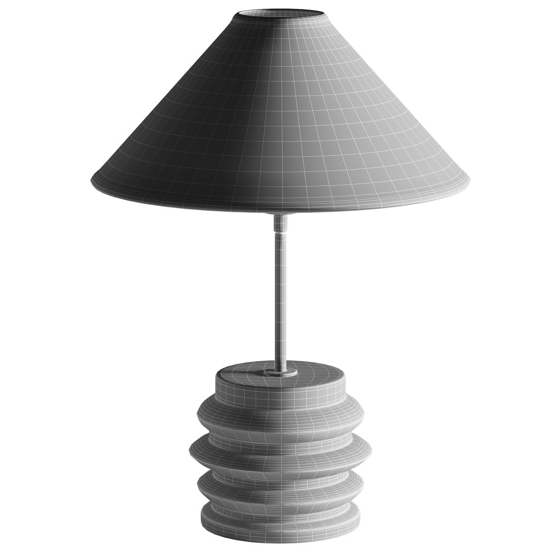 Table Lamp 3D Model for Corona | CGMood
