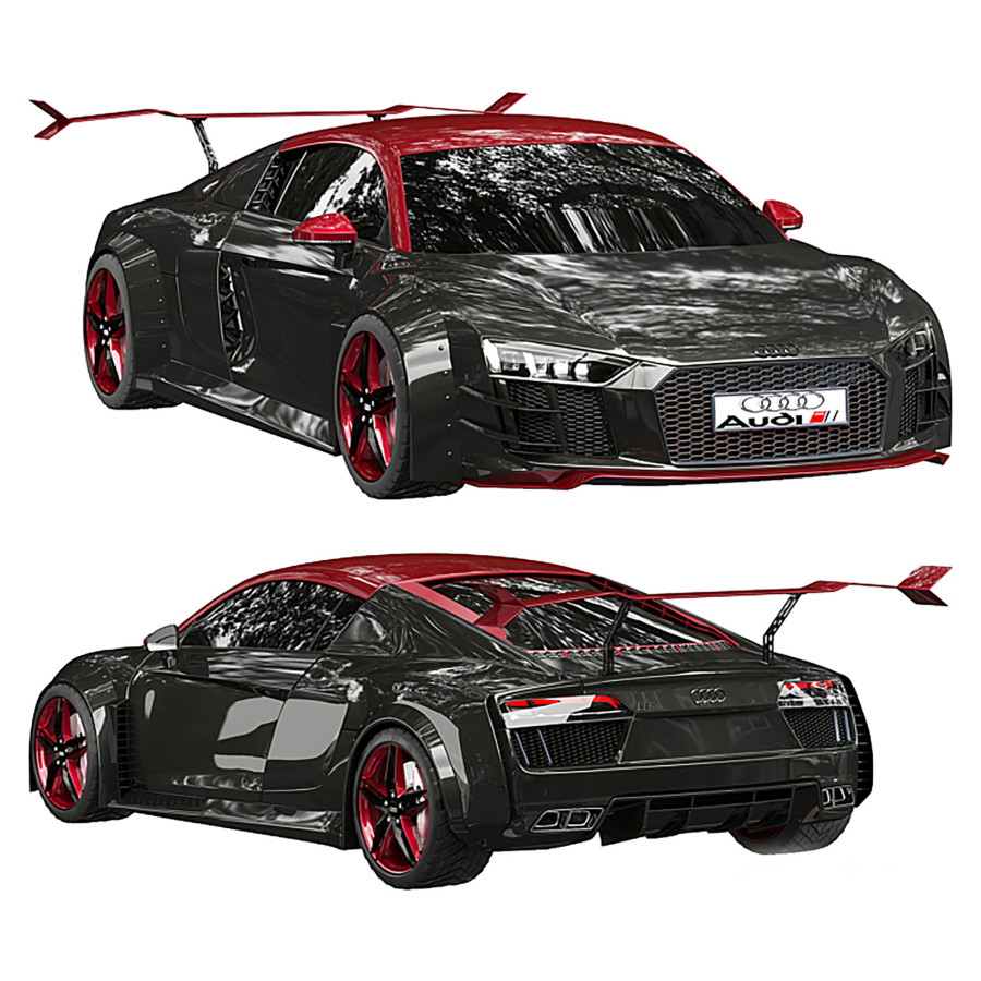 Audi R8 3D Model for Corona | CGMood