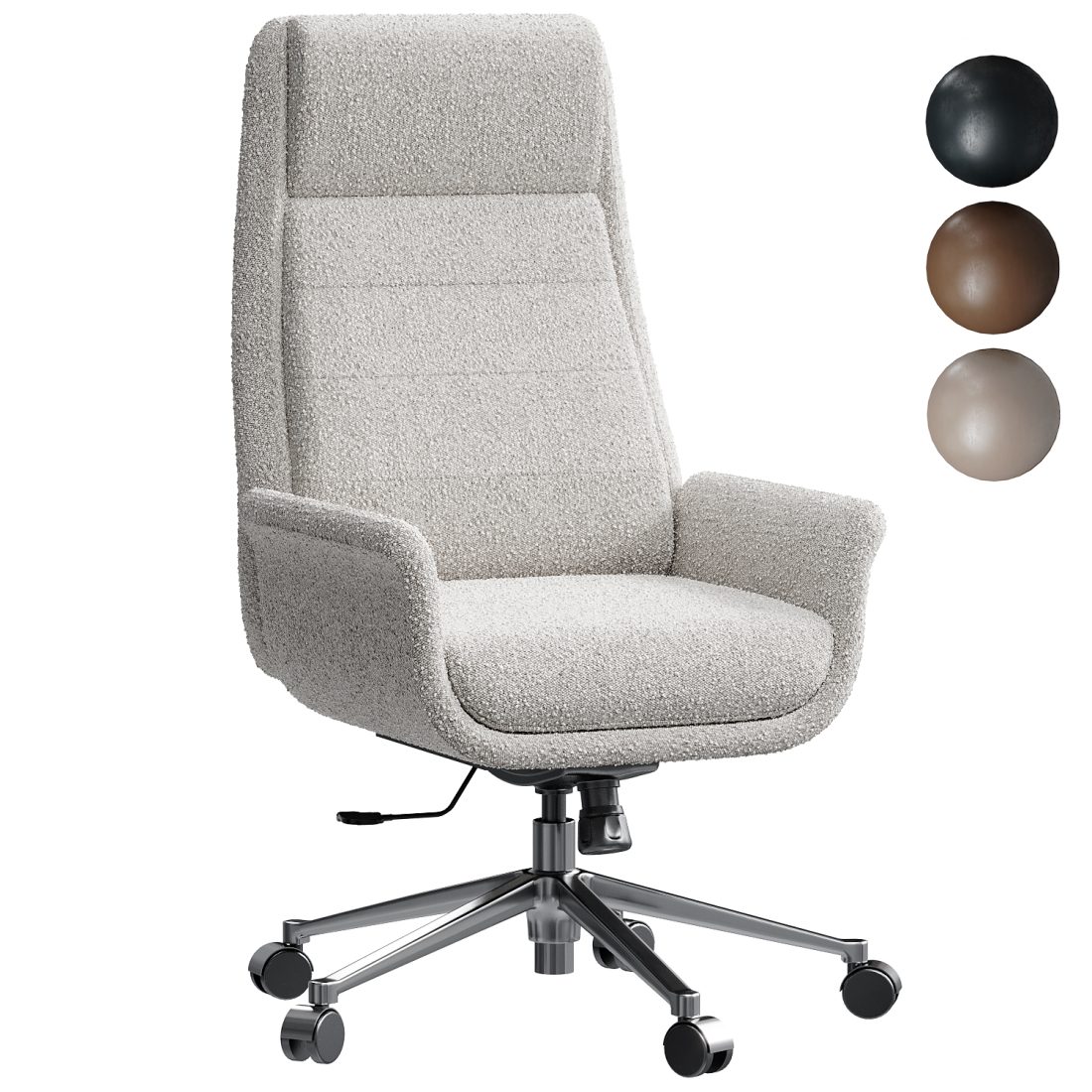 Realspace Pro Chair Executive Office Chair Realspace 3D Model for VRay, Corona | CGMood