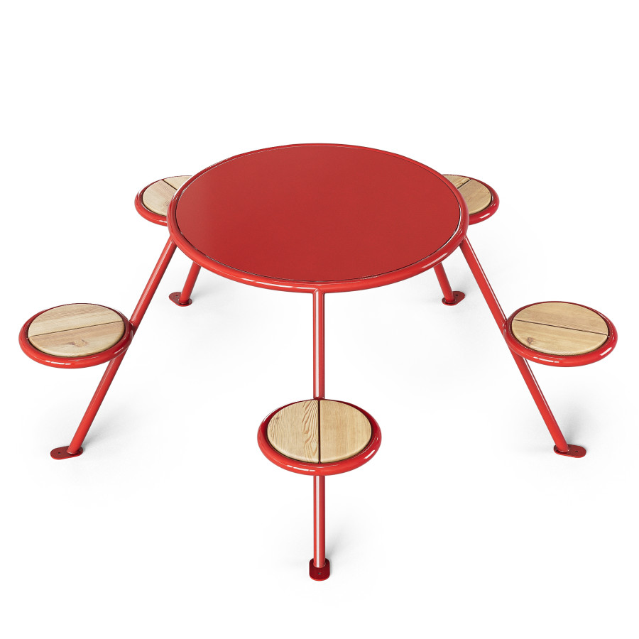 Vestre Buzz Picnic Table by Valeriu Dascal