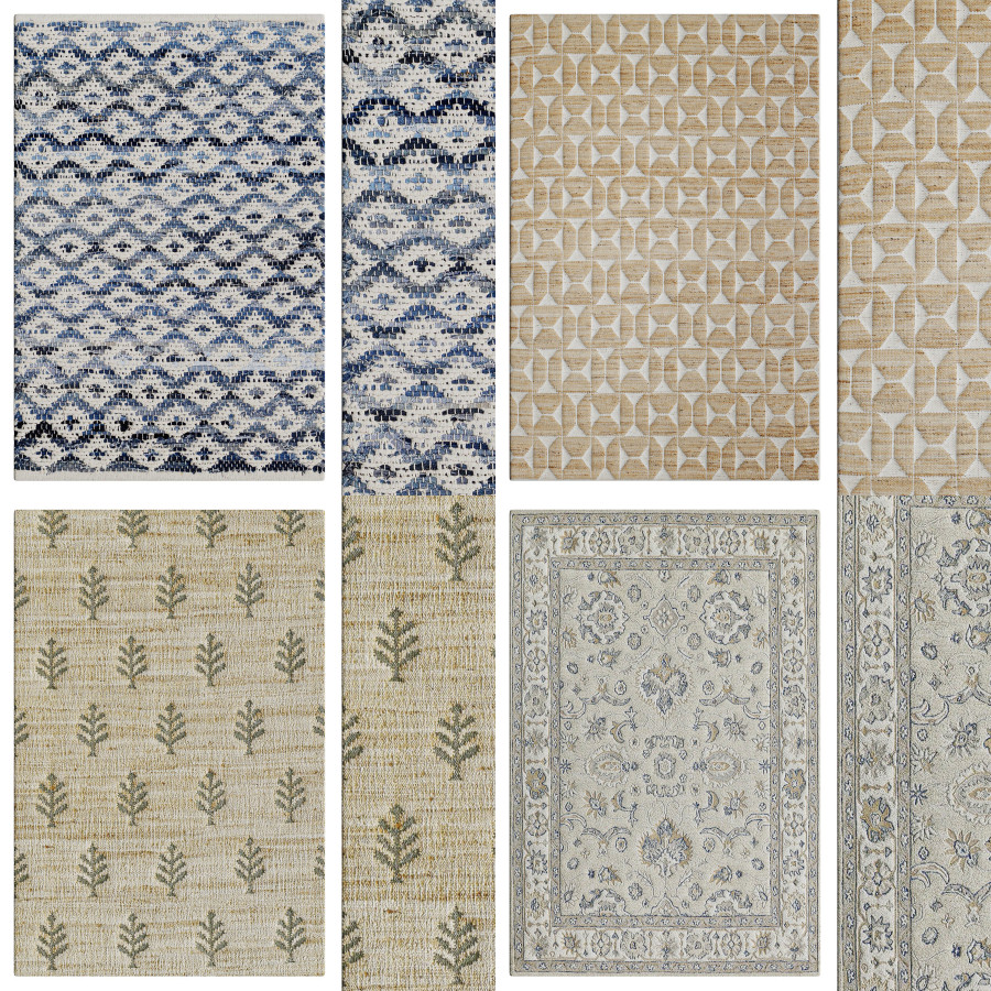 Rug Collection 01 - 10 Premium Area Rugs Bundle by Sodiq Samadov