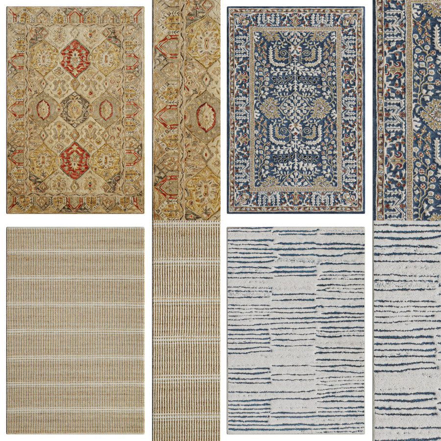 Rug Collection 02 - 10 Premium 3D Models by Sodiq Samadov