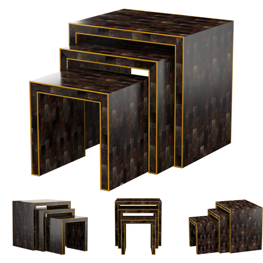 Nesting Tables 3D Model for VRay, Corona | CGMood