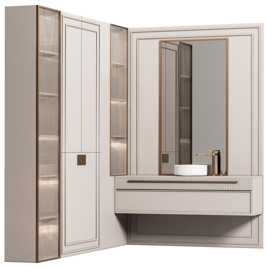 Bathroom Furniture N 07 by nafe nikzad