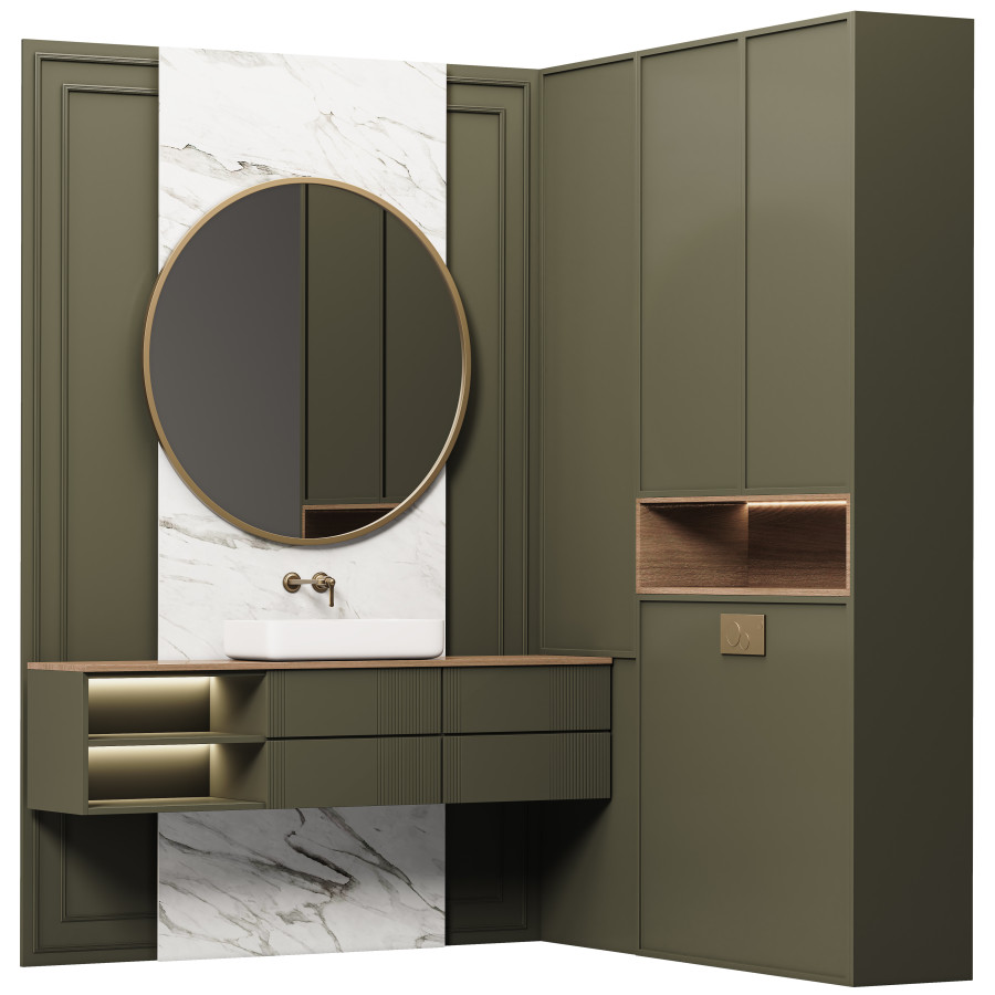 Bathroom Furniture N 08 by nafe nikzad