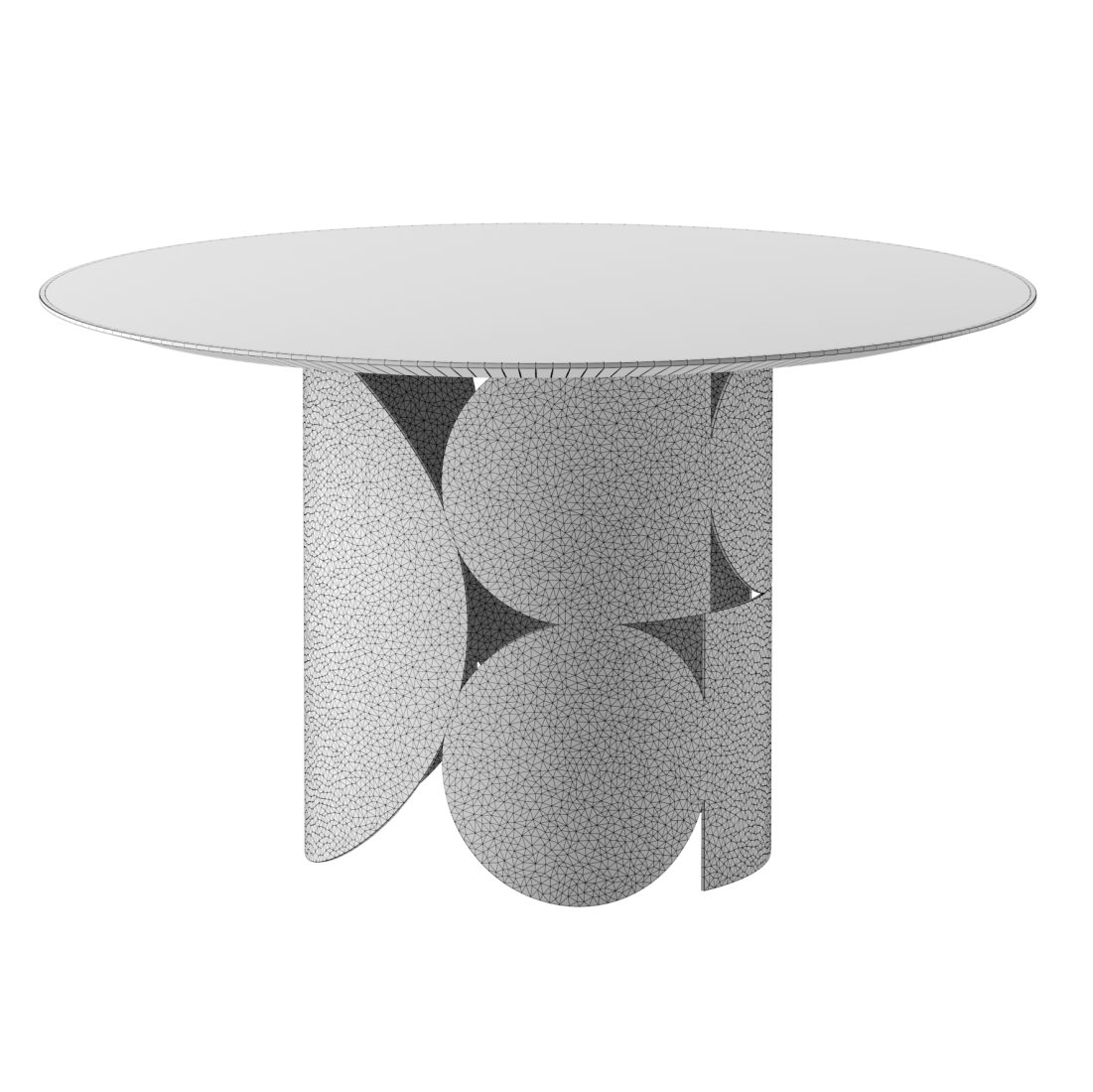 Shape Dining Table 3D Model for Corona | CGMood