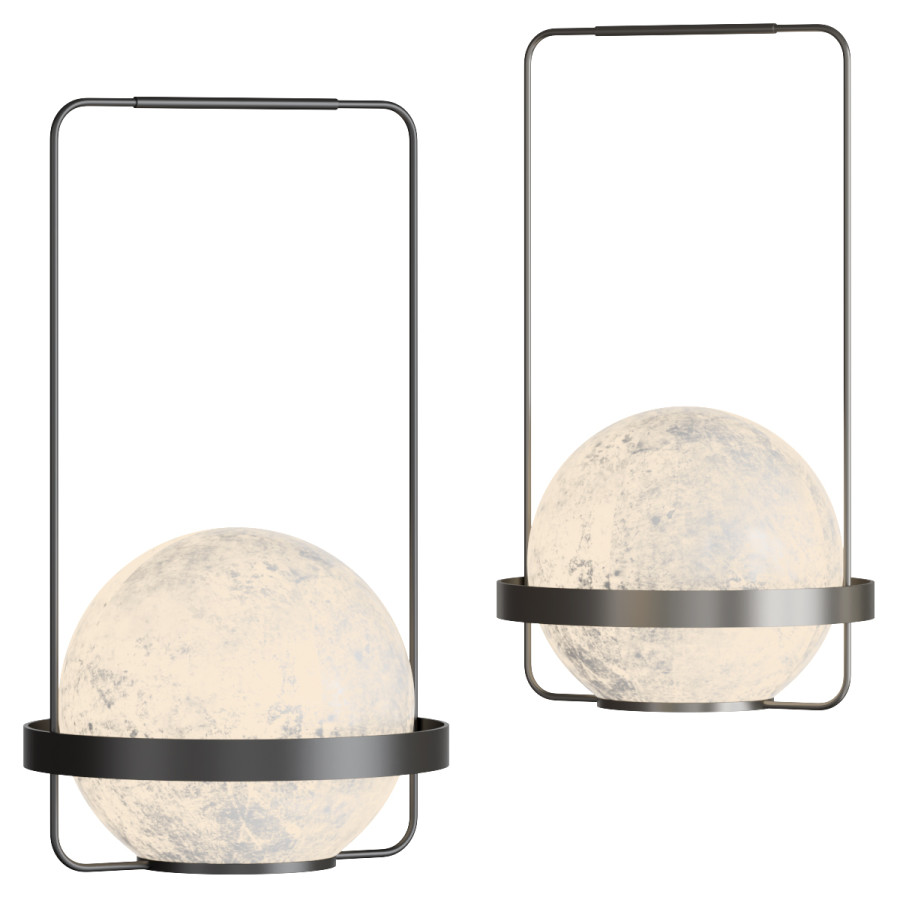 Table Lamp Portable Ball Waterproof 3D Model for VRay, Corona | CGMood
