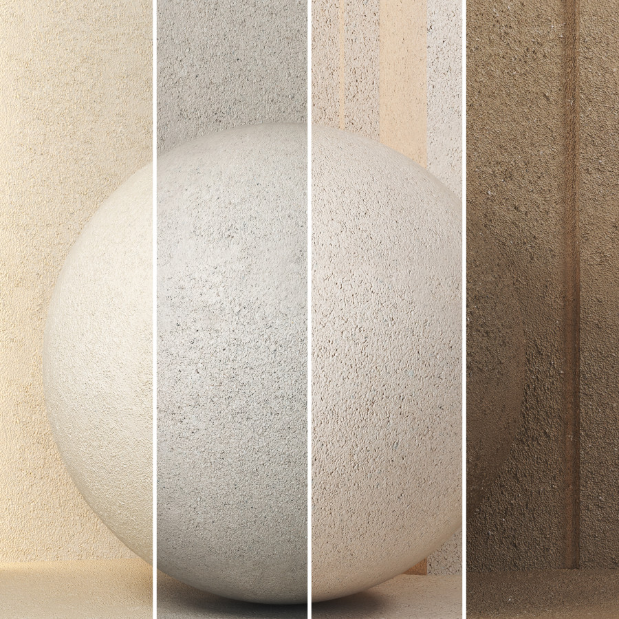 Reading Rock Monotone Colors Cast Stone 4k Pbr by studio no7