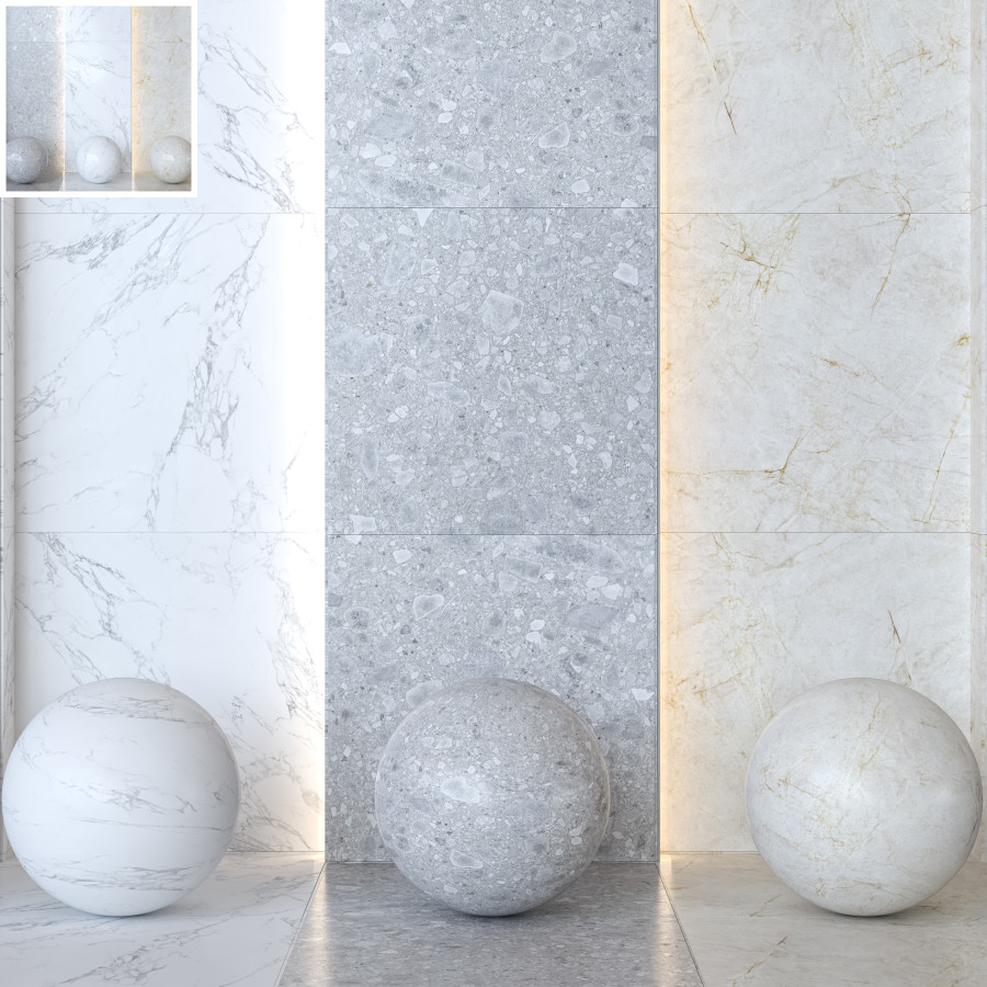 Levantina Techlam Stone & Marble Tiles- 42 In 1 by studio no7