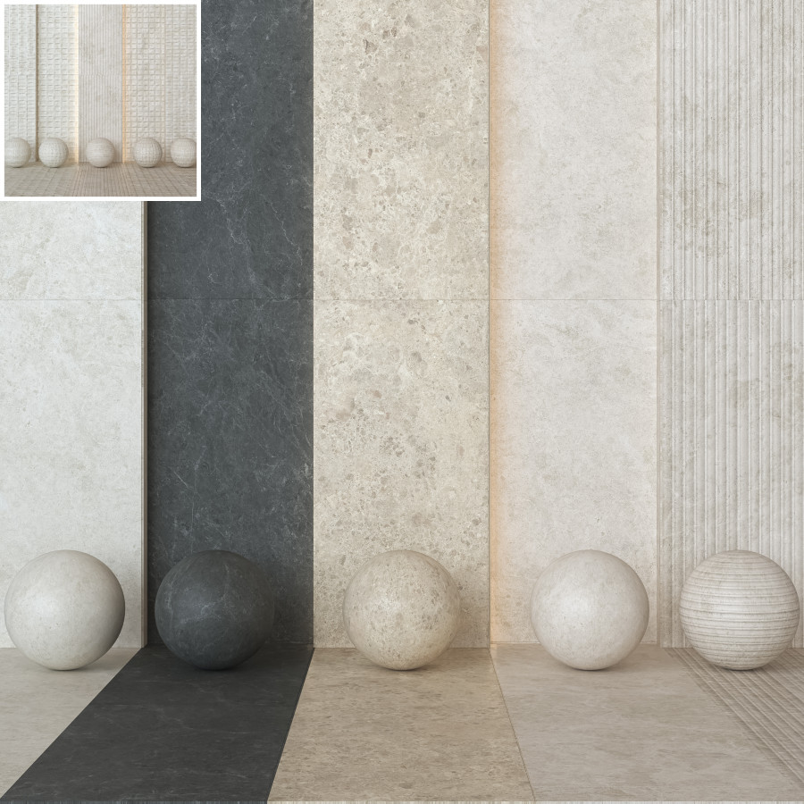 Atlas Concorde Nyra Stone-effect Porcelain Tiles by studio no7