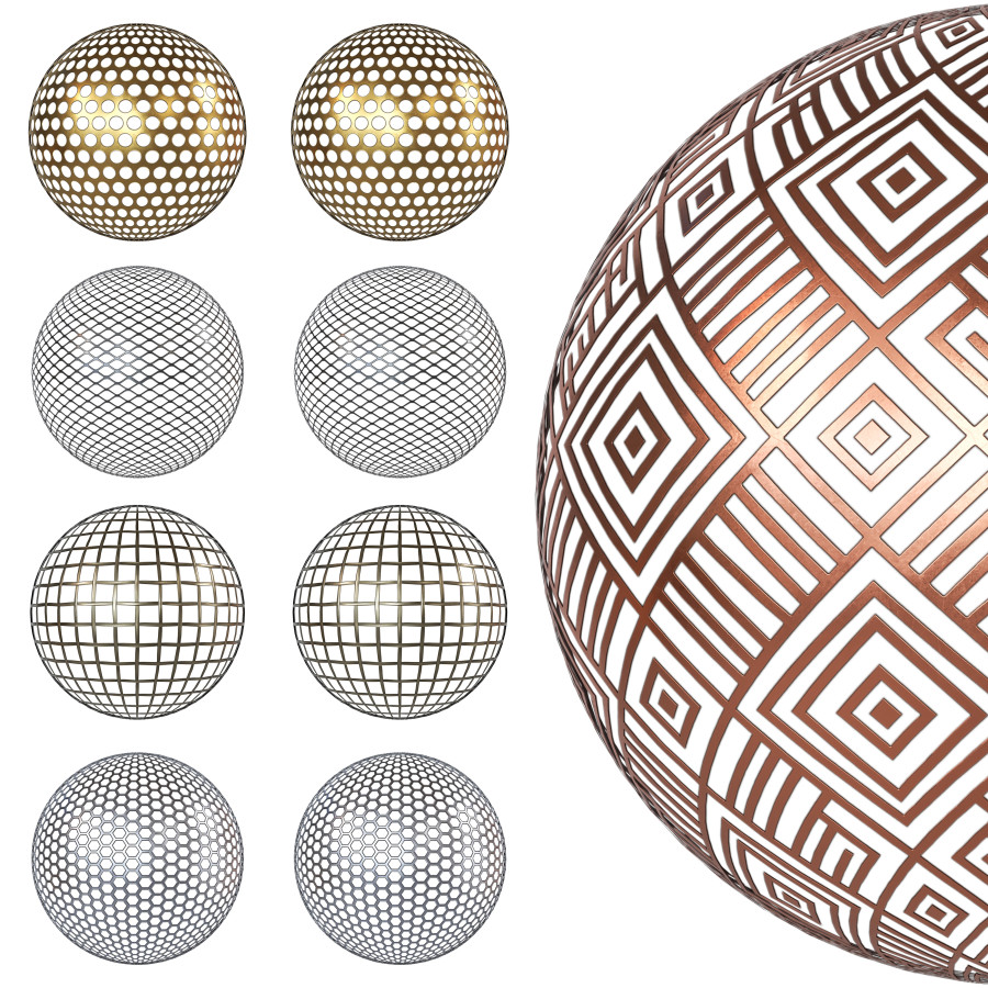 4k Premium Architectural Metal Meshes - Industrial by studio no7