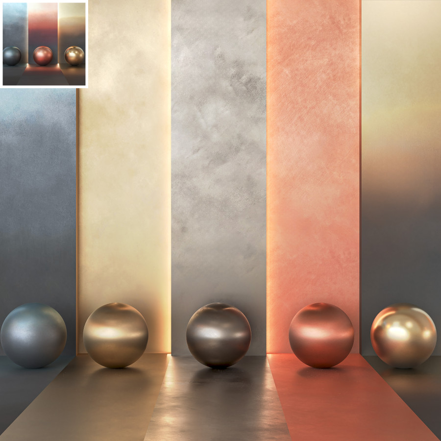 4k De Castelli Demarea & Delabre Metal Materials by studio no7