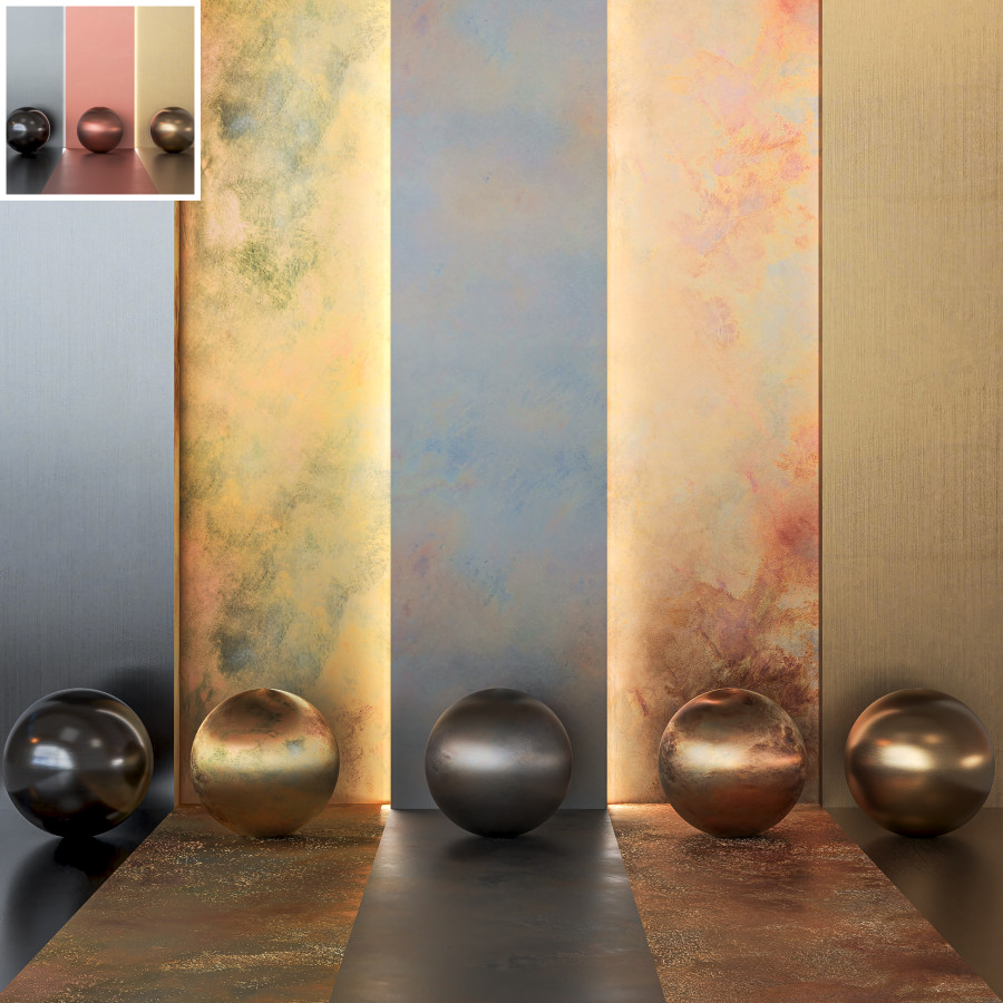 4k De Castelli Deopale & Striped Delabre Metal by studio no7