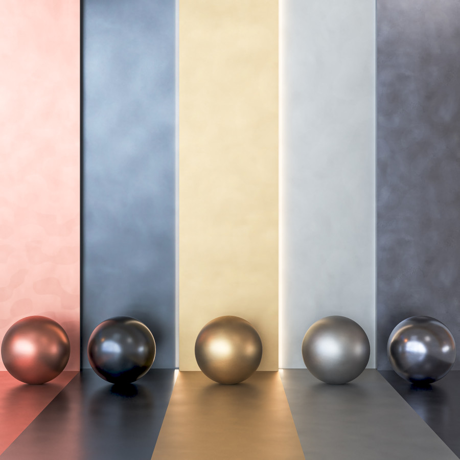 4k De Castelli Desaten & Deliridium Metal Textures by studio no7