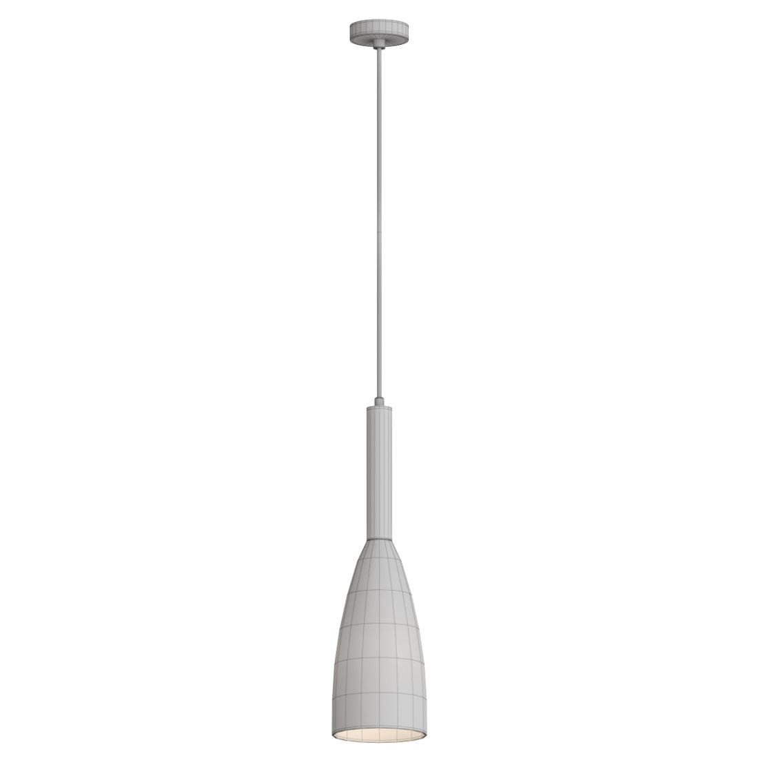 Pendant Lamp Japanese Natural Yellow Stone 02 3D Model for VRay, Corona ...