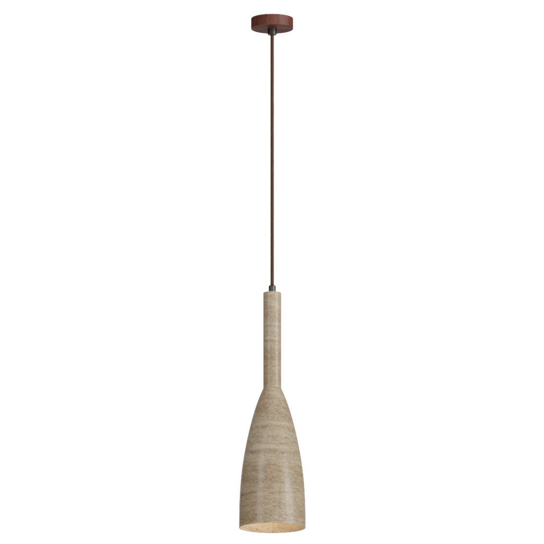 Pendant Lamp Japanese Natural Yellow Stone 02 3D Model for VRay, Corona ...
