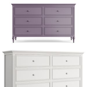 Dresser Riverdi.  The Werby. Purple And Beige