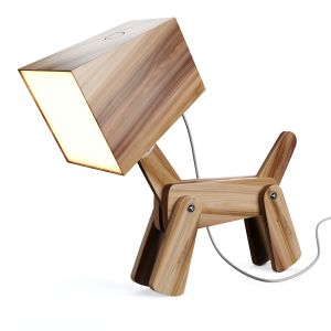Dogi Adjustable Wooden Table Lamp