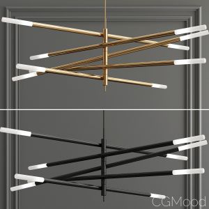 Rousseau Articulating Led Chandelier