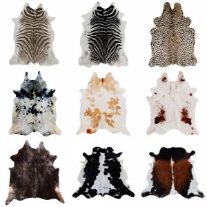 Nine Rugs From Animal Skins 08