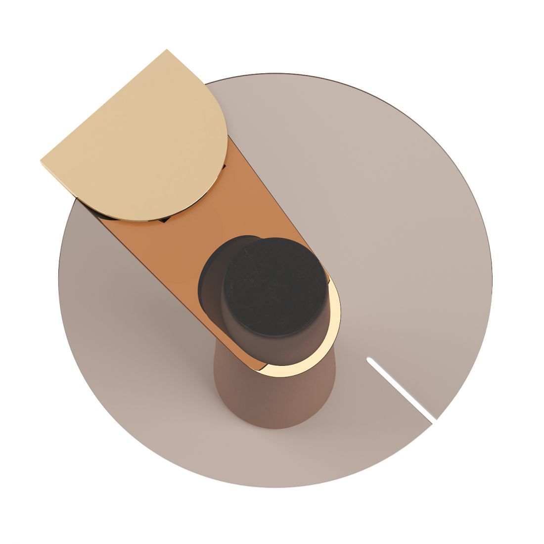 Turri Eclipse Side Table 3D Model for VRay, Corona | CGMood