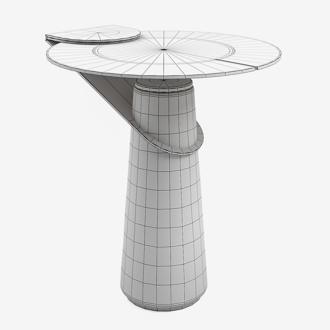 Turri Eclipse Side Table 3D Model for VRay, Corona | CGMood
