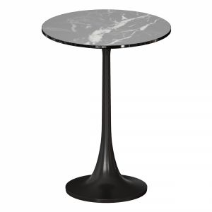 Nero Black Marble Accent Table